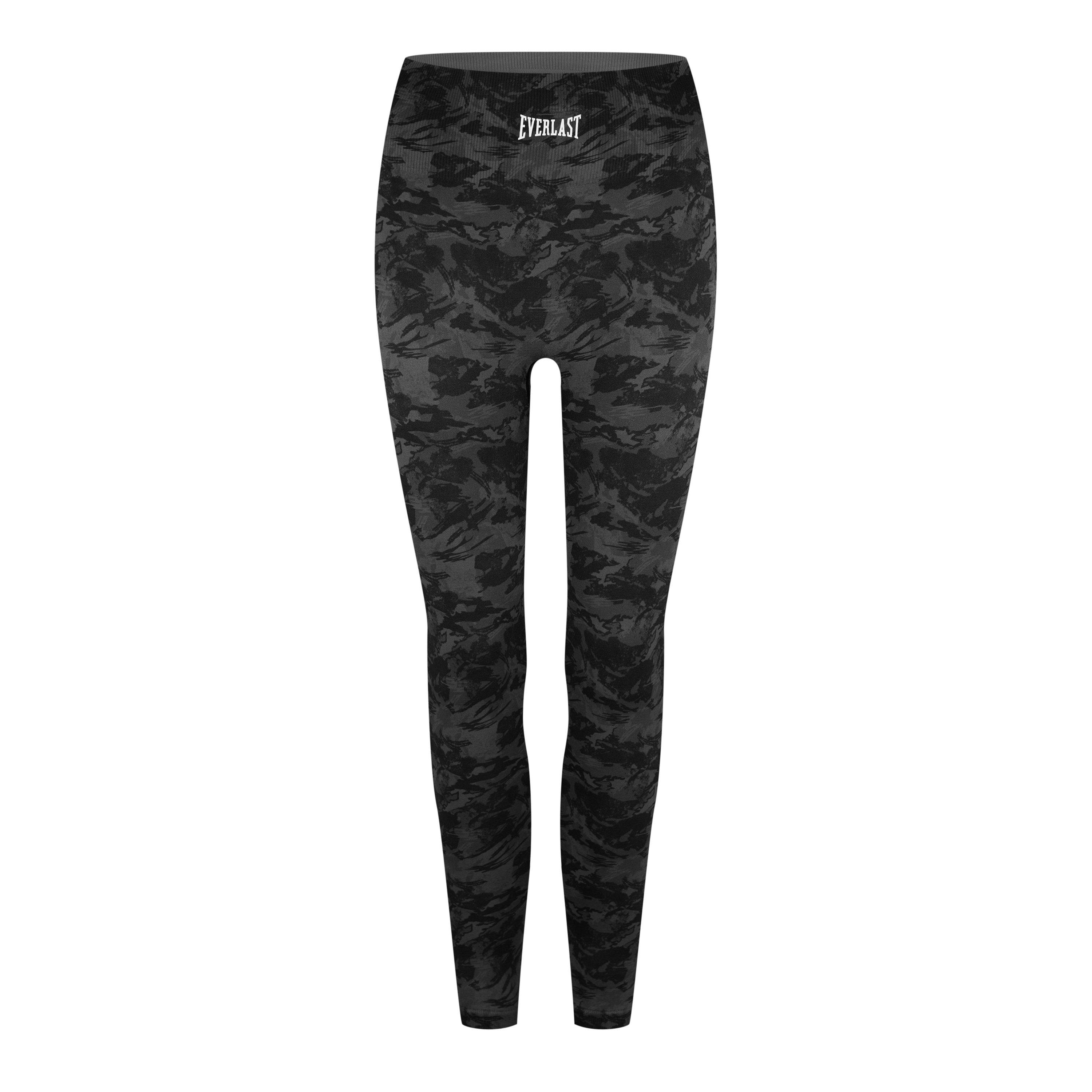 Everlast High Rise Camo Seamless Leggings Womens