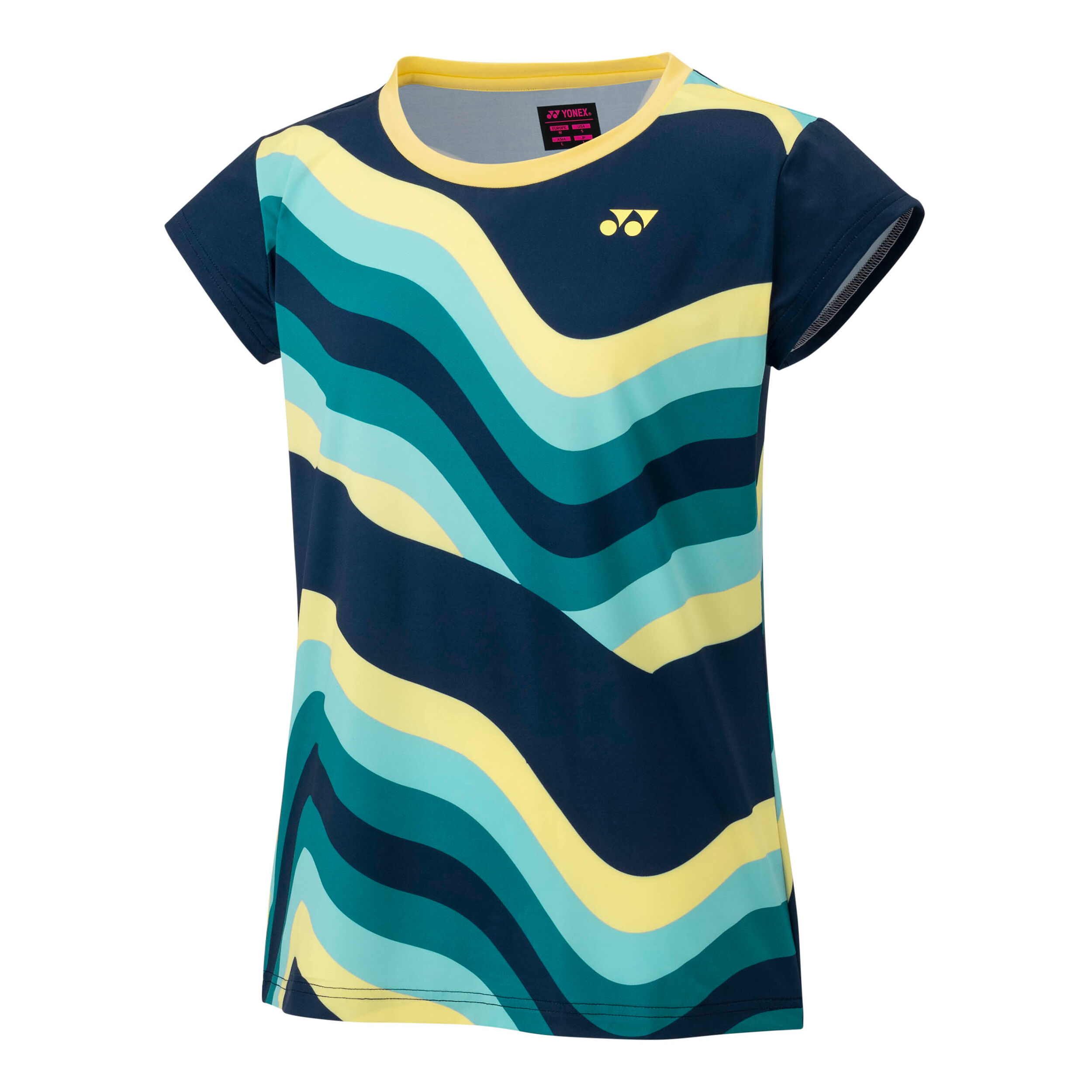 Yonex Crew Neck T-shirt Femmes - Bleu Foncé