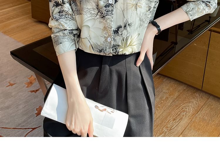 Sienne - Bloemenshirt