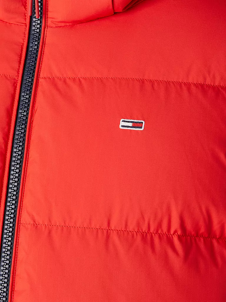 TOMMY JEANS Steppjacke rot