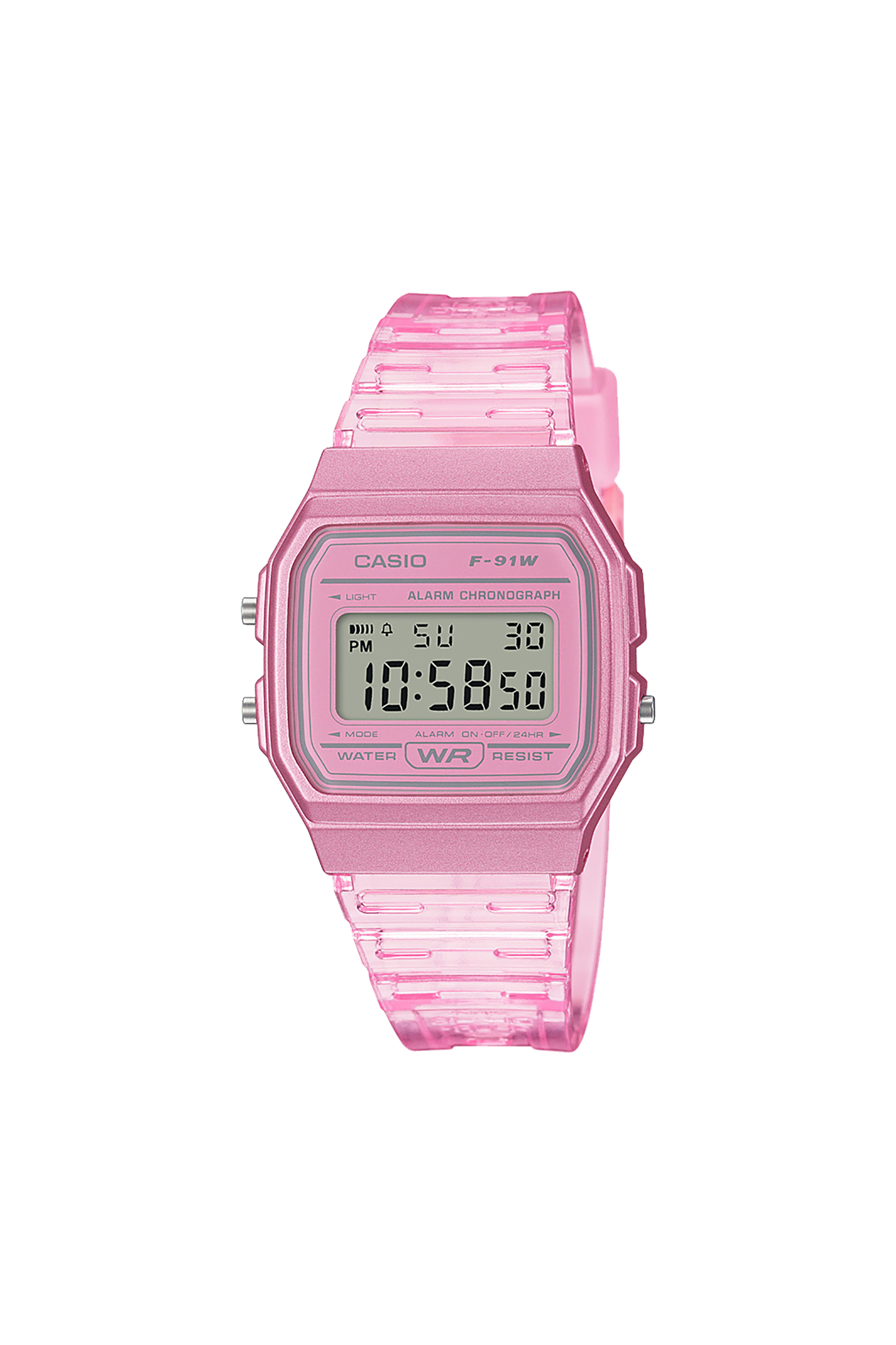 CASIO VINTAGE Montre F-91WS-7EF Rose