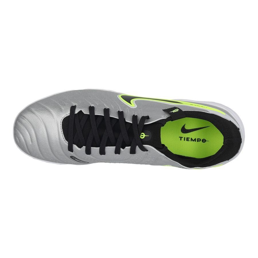 Nike Tiempo Legend 10 Pro TF Mad Voltage - Argenté/Noir/Jaune Fluo