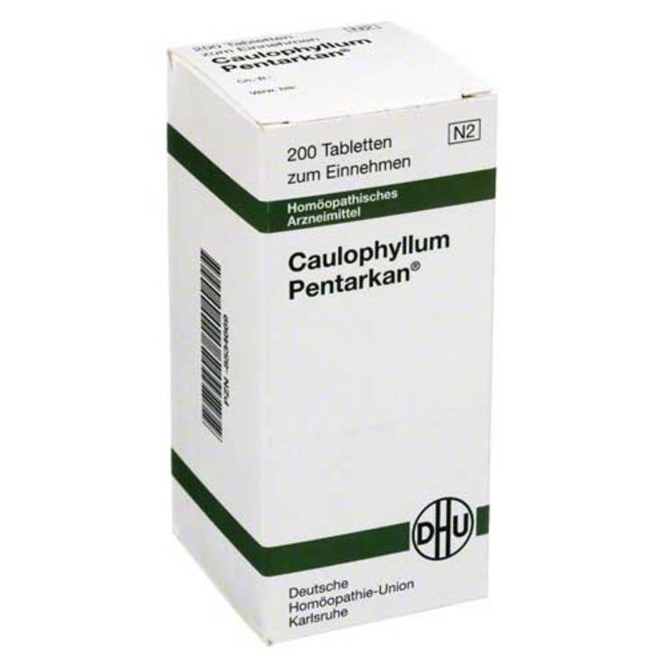 DHU Caulophyllum Pentarkan Tabletten, 200 St
