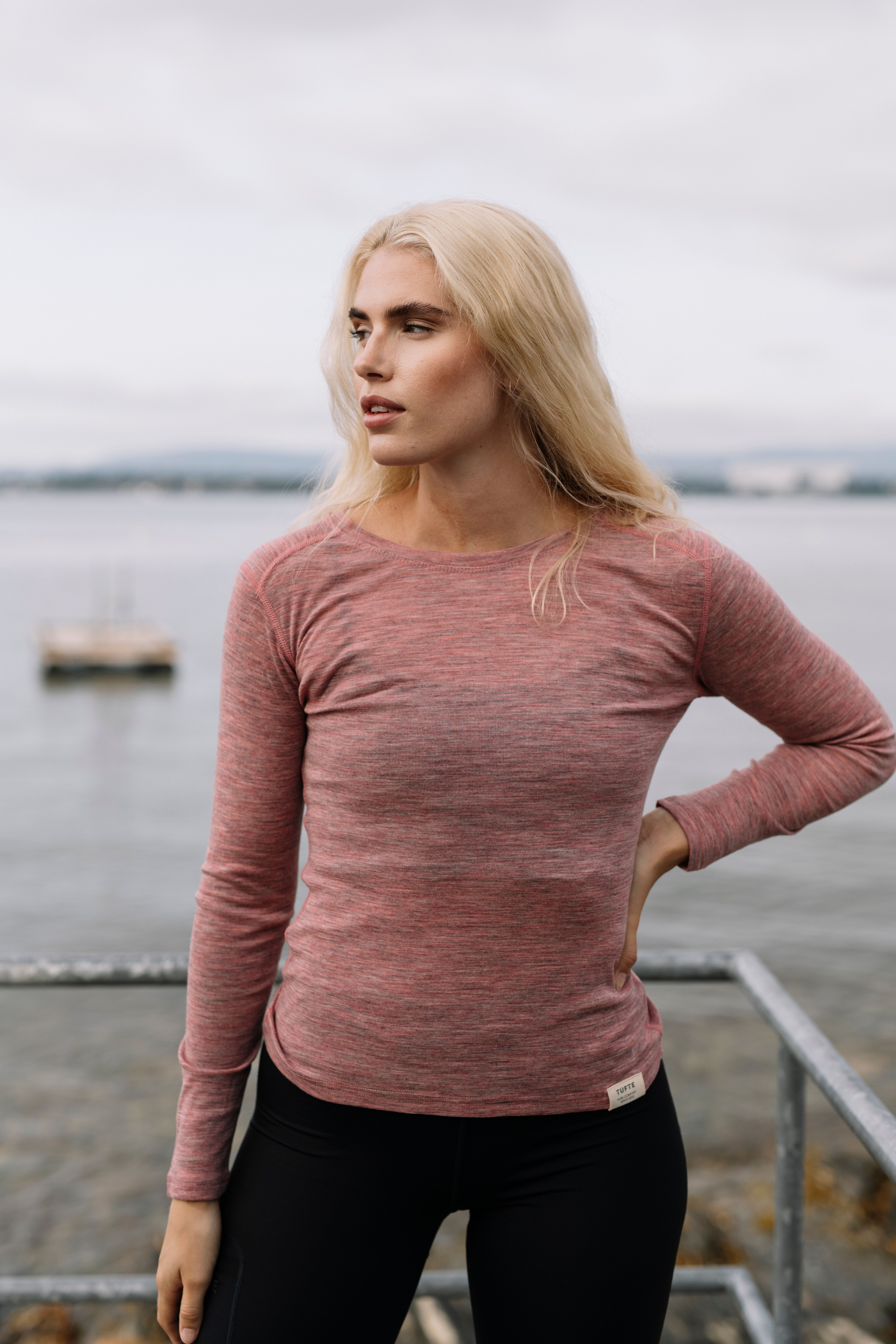 Tufte Womens Frost Long Sleeve<br>Myk trøye i 100% merinoull!