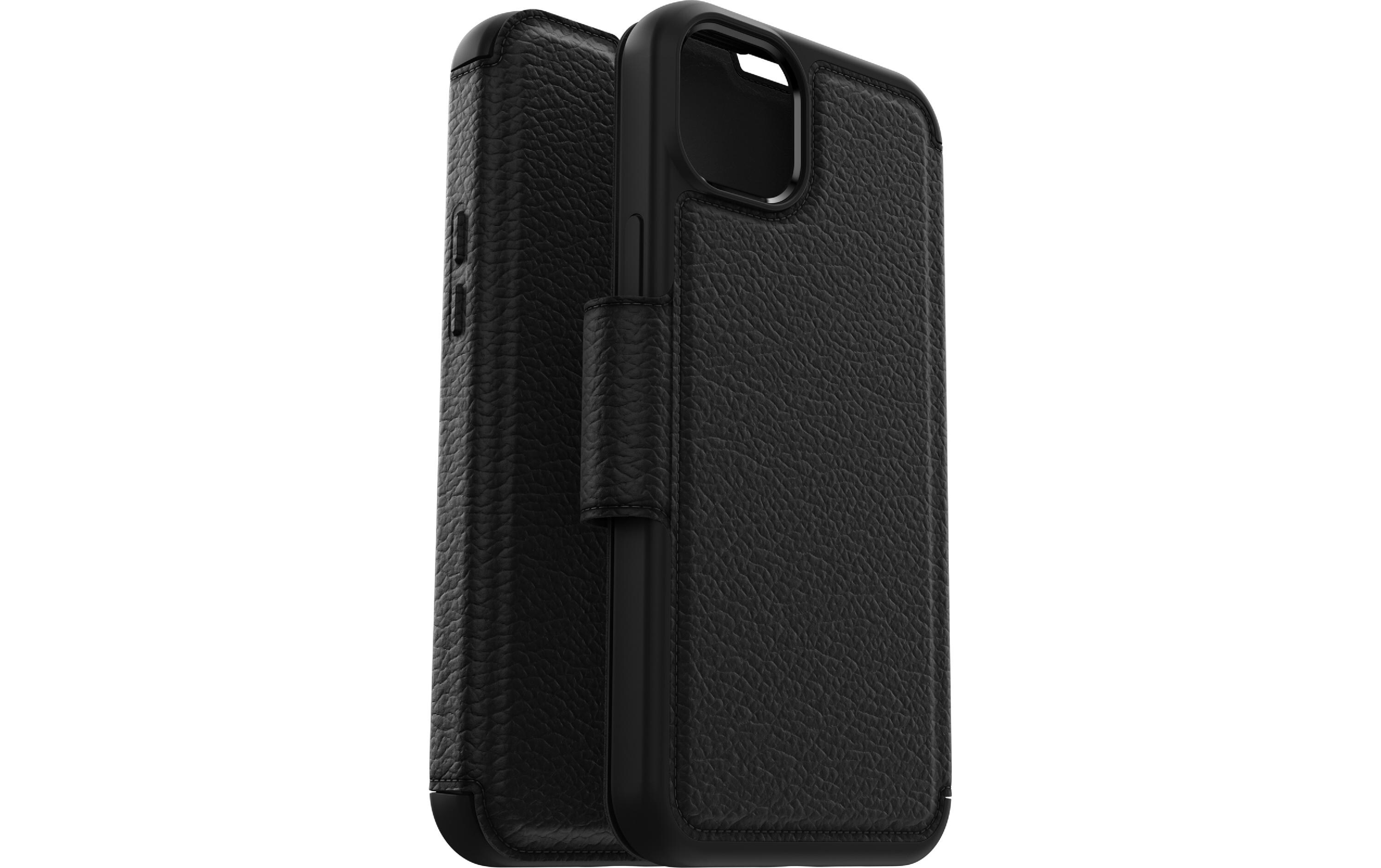 Book Cover Strada iPhone 14 Plus SchwarzSchutzhülle für das Apple iPhone 14 Plus