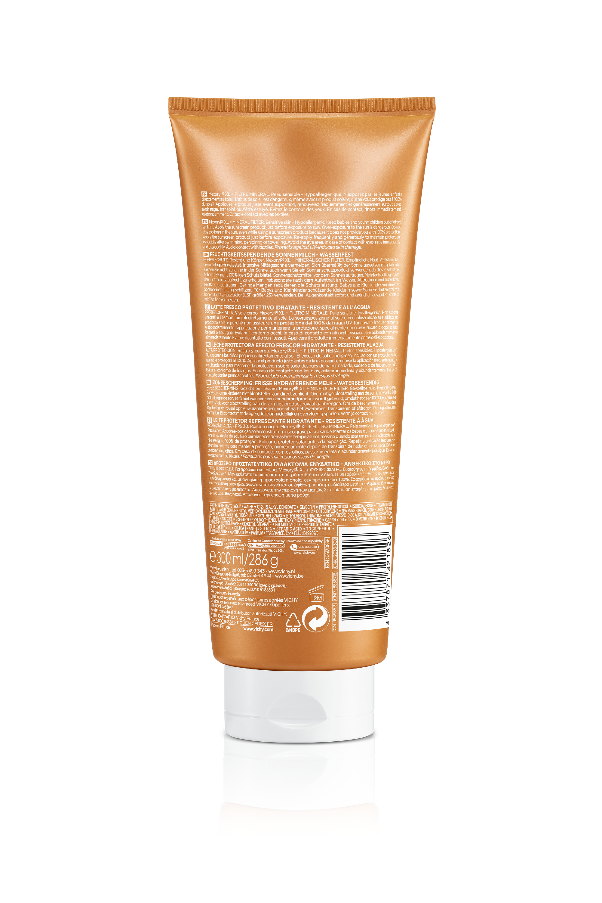 Vichy Capital Soleil Sonnenschutz-Milch<br>300 ml, Tube, Milch, LSF30