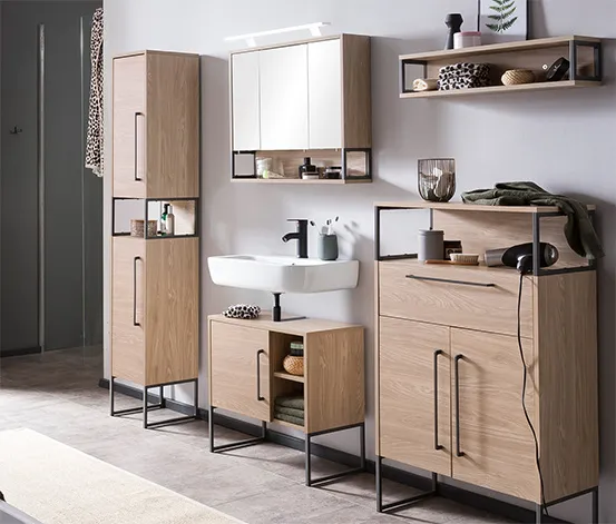 Spiegelschrank »Dumone« SPS 700D, Eiche