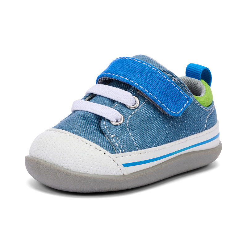 See Kai Run See Kai Run First Walker Stevie Bleu Jeans