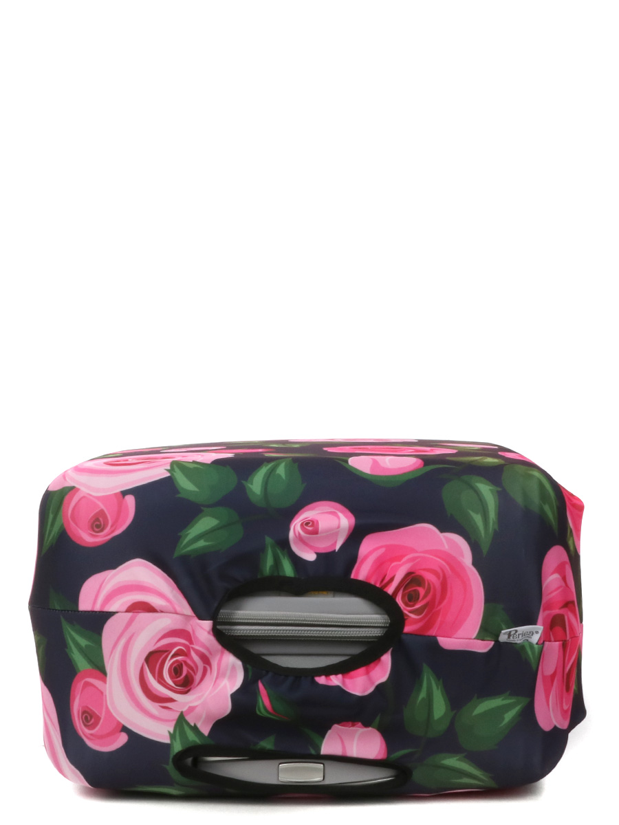 Housse de valise Periea Purple with Pink Roses M