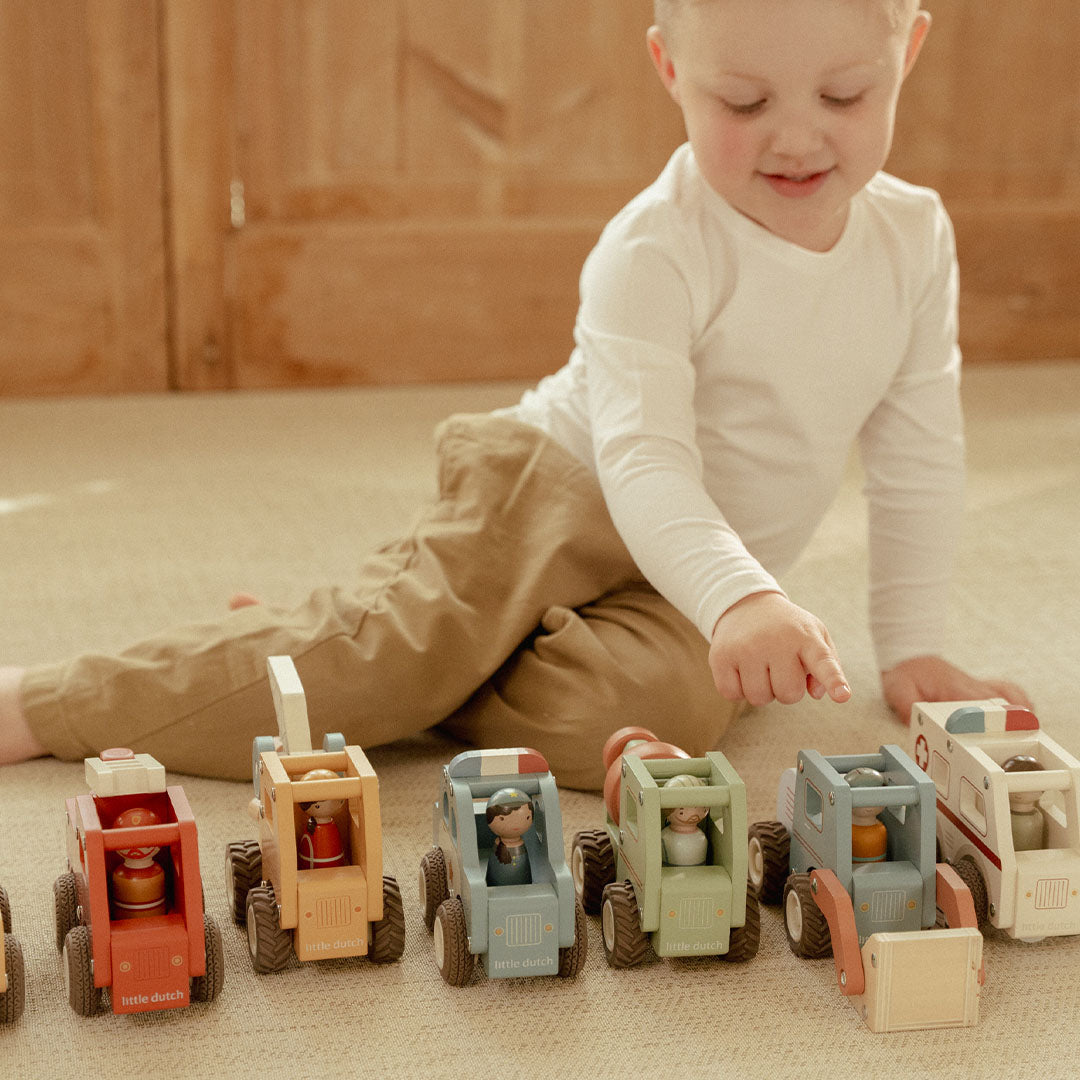 little dutch graafmachine met graafmachinist