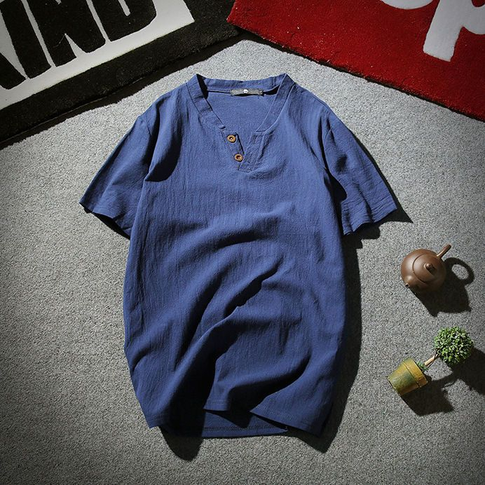 YIKES - Effen T-shirt met korte mouwen