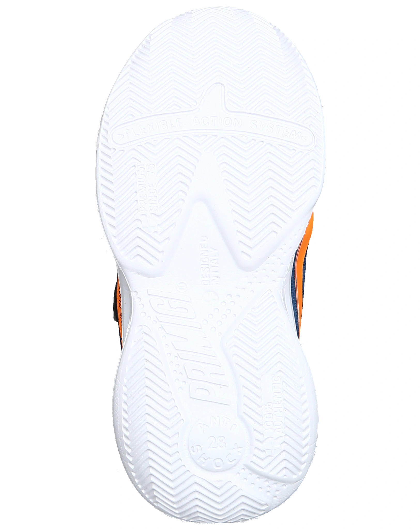 Sneaker AVIO in blau/orange