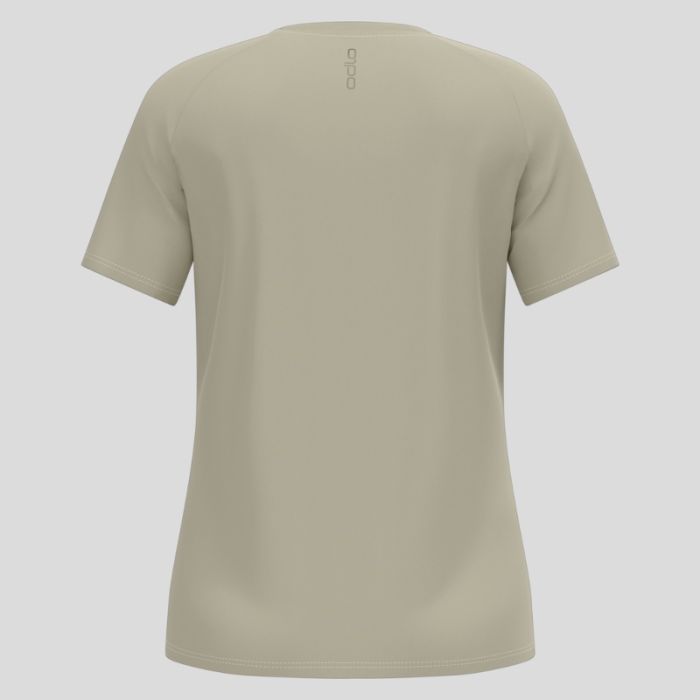 Odlo Dame T-shirts T-Shirt Short Sleeve Crew Neck Essential Grå