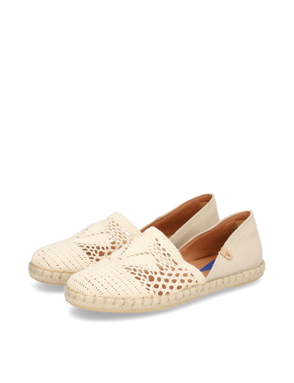 Veloursleder Espadrille