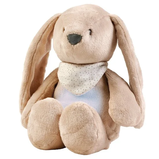 Veilleuse Peluche Lapin Sleepy   Beige        de               Nattou