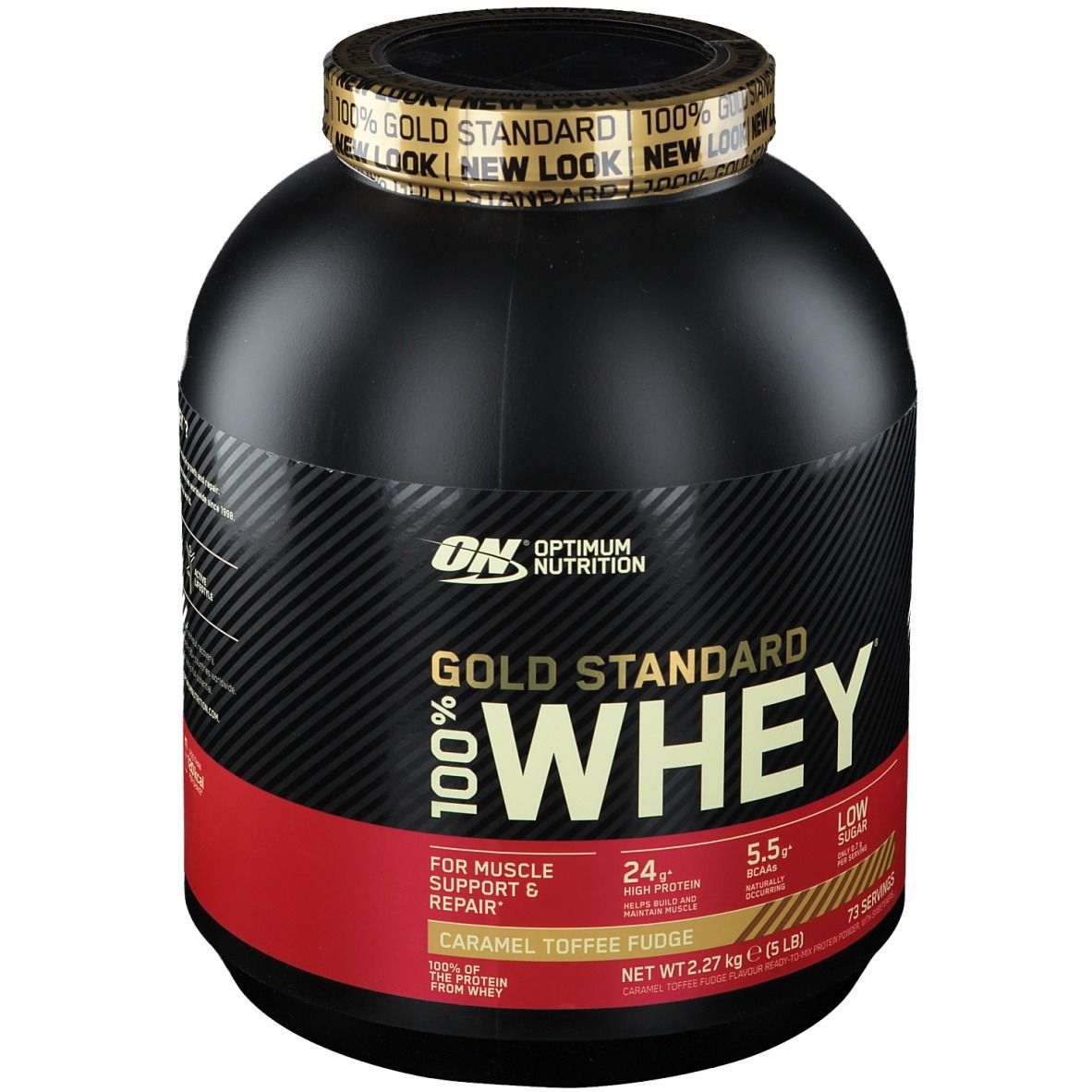 Optimum Nutrition 100% Whey Gold Standard Caramel Toffee Fudge