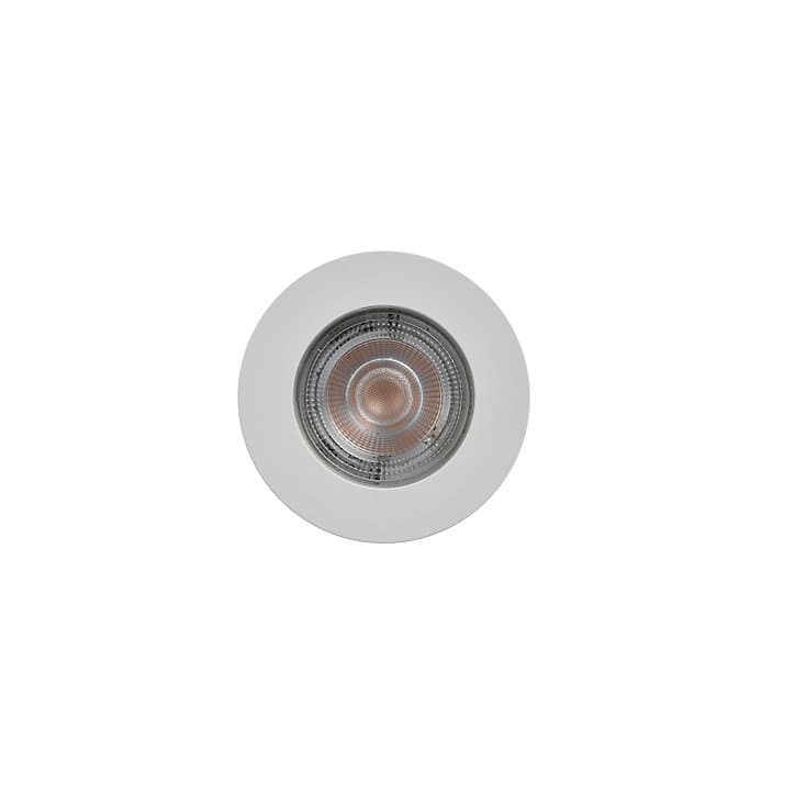 3 spots encastrables Ostwald LED intégrée blanc chaud IP20 310lm 4.5W Ø8.5xH.4.7cm blanc GoodHome