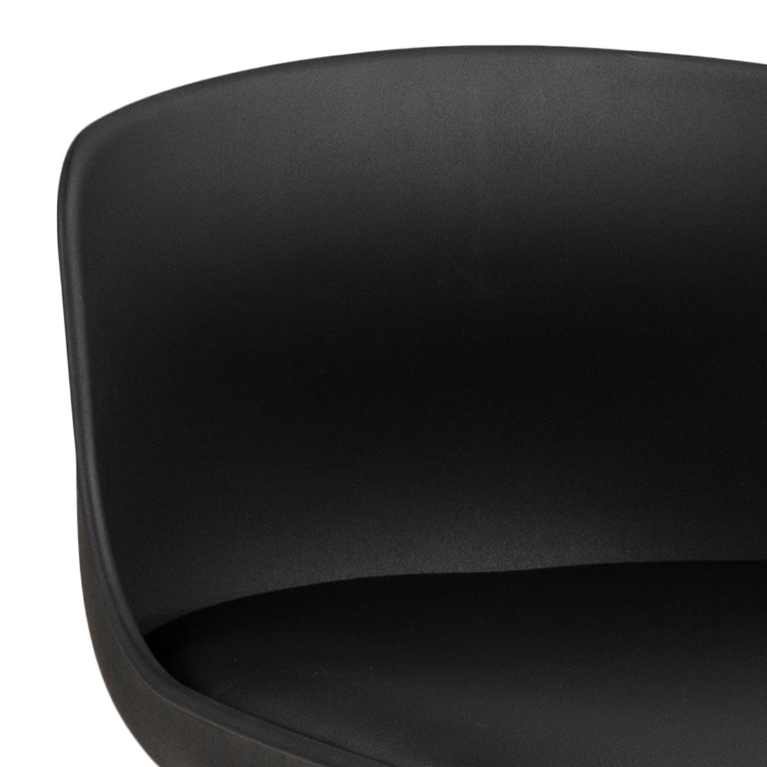 by fonQ basic Bele Barkruk Zwart - H 94 cm