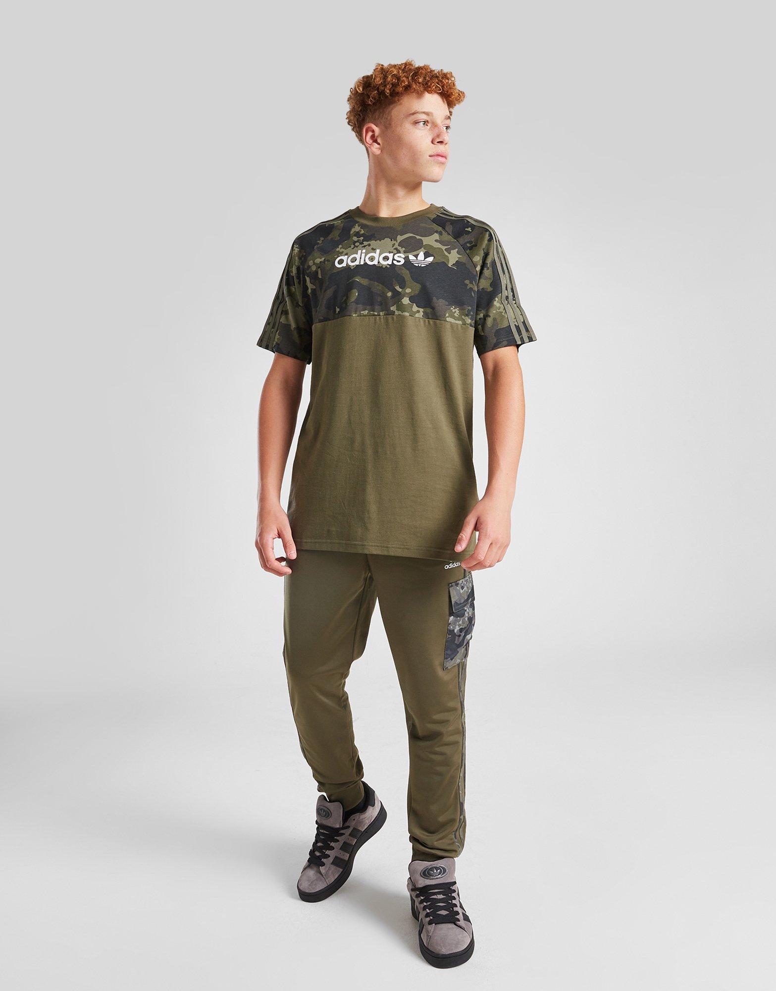 adidas Originals T-shirt Colour Block Camo Junior
