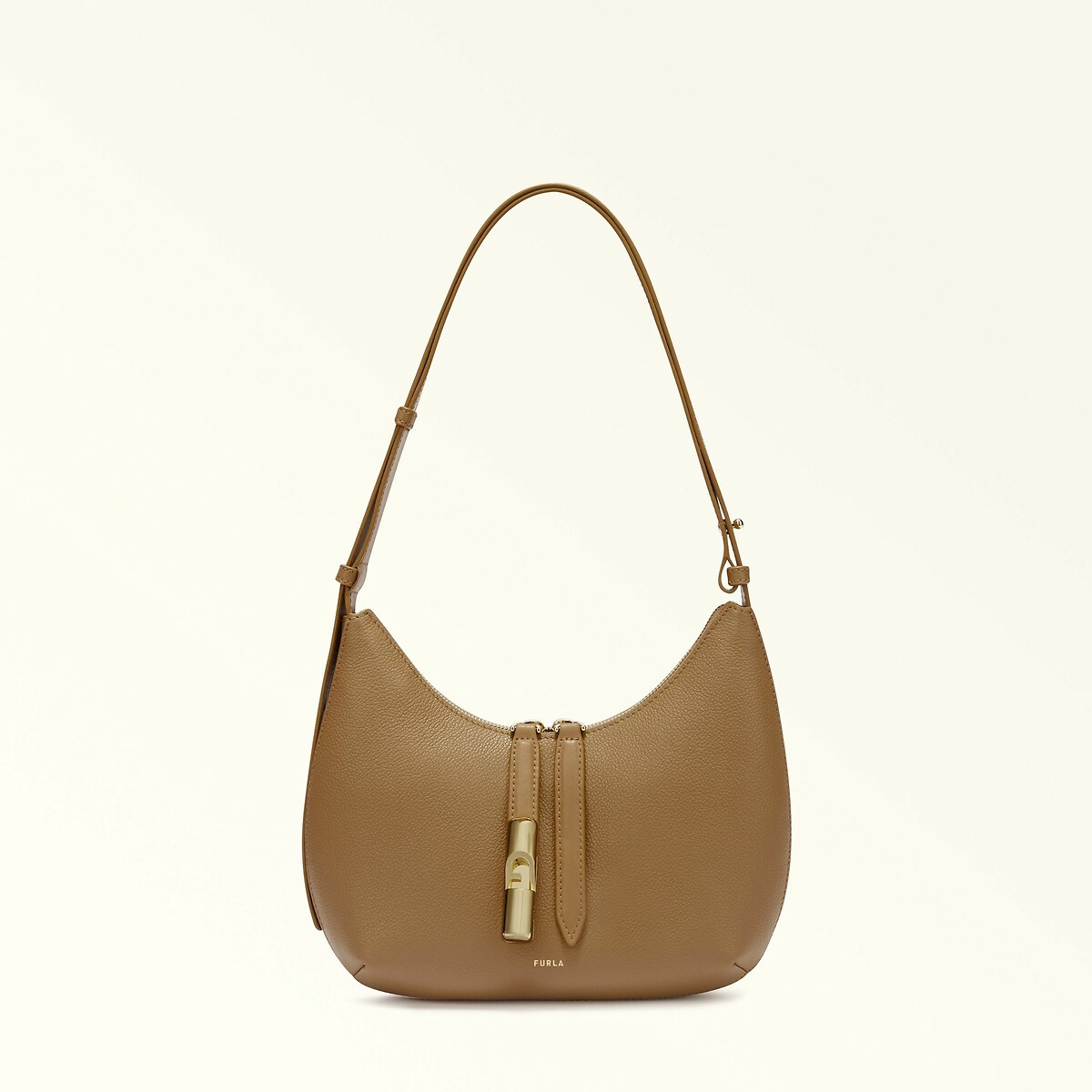 Bolsa de ombro em couro FURLA<br>GOCCIA S