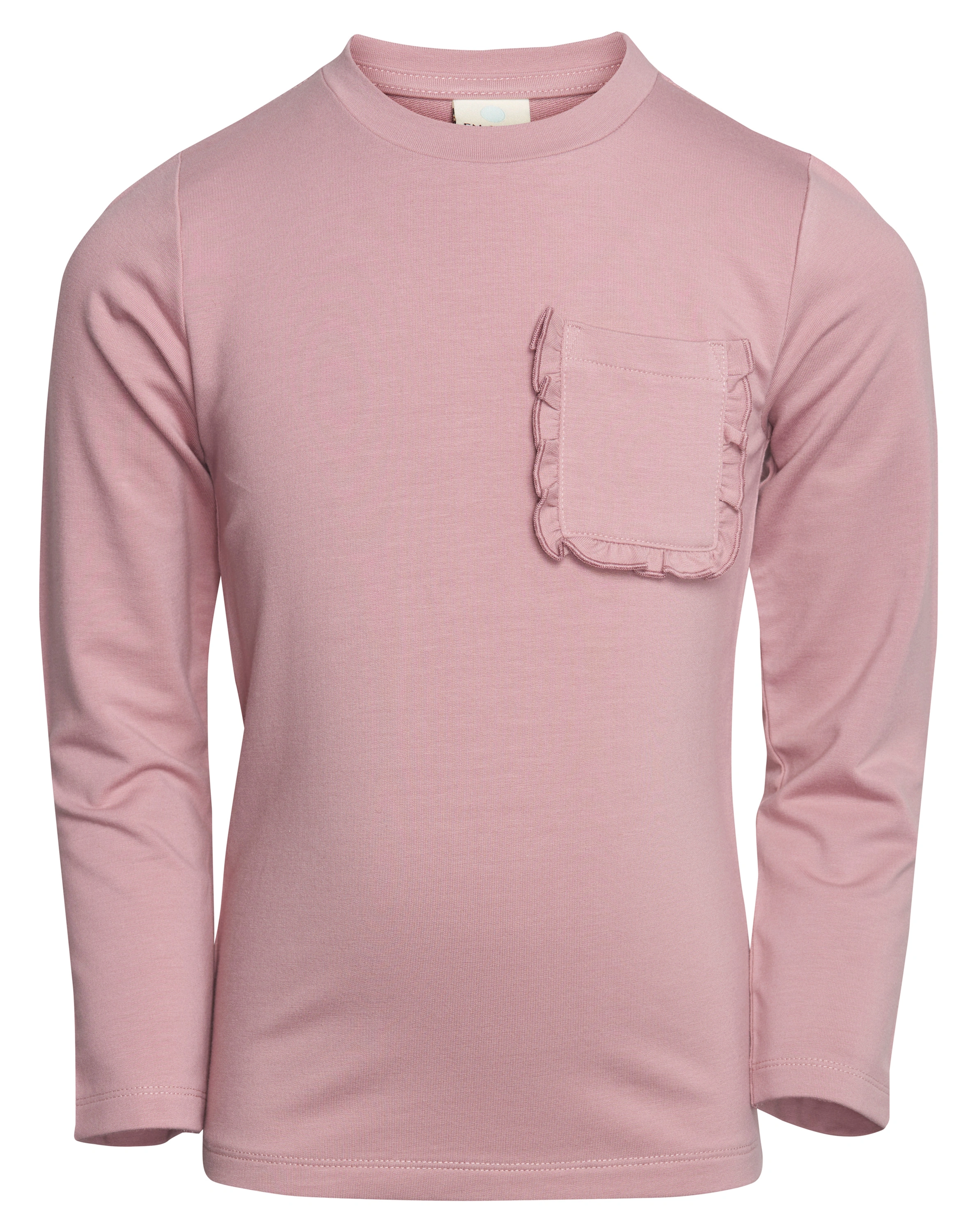 Langarmshirt POCKET in woodrose
