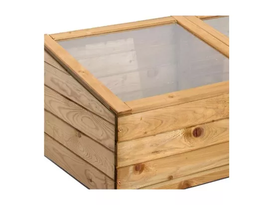 Petite serre de jardin en bois