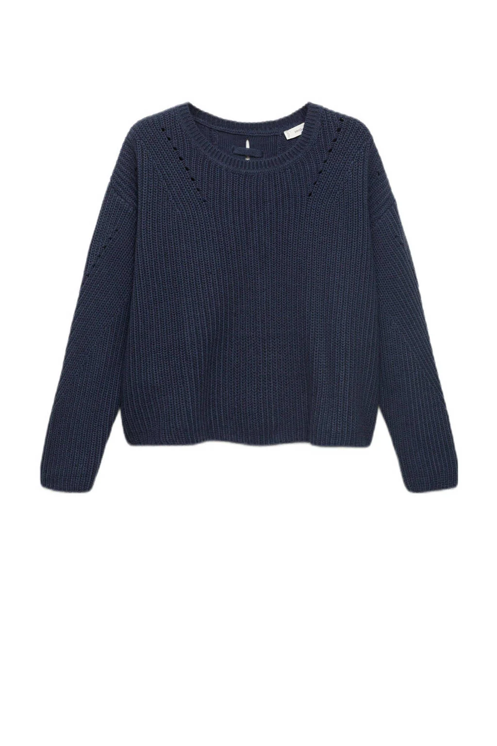 MANGO TEEN trui marine grof gebreid