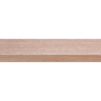 Schaaflat hardhout 12x44 mm, lengte 270 cm