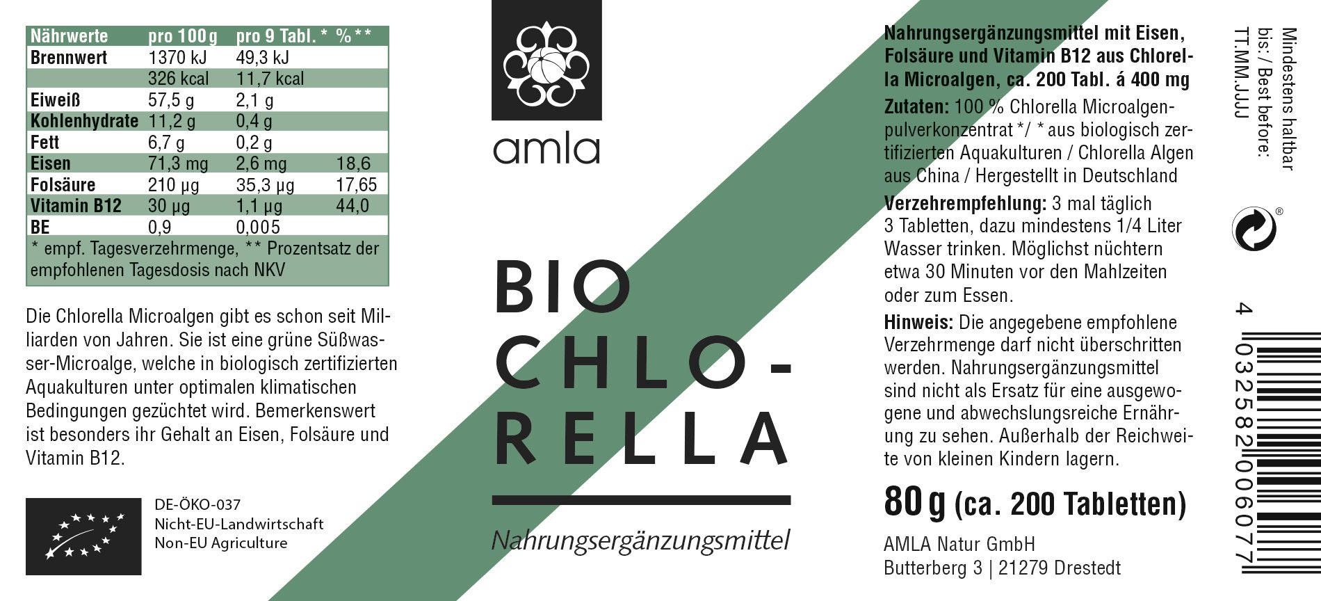 Amla Natur - Chlorella