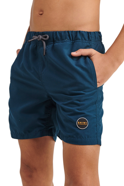 Recycled Mike Solid Micro Peach Zwemshort