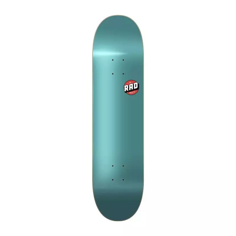 Plateau de skate RAD Blank Logo Teal Maple 8.0