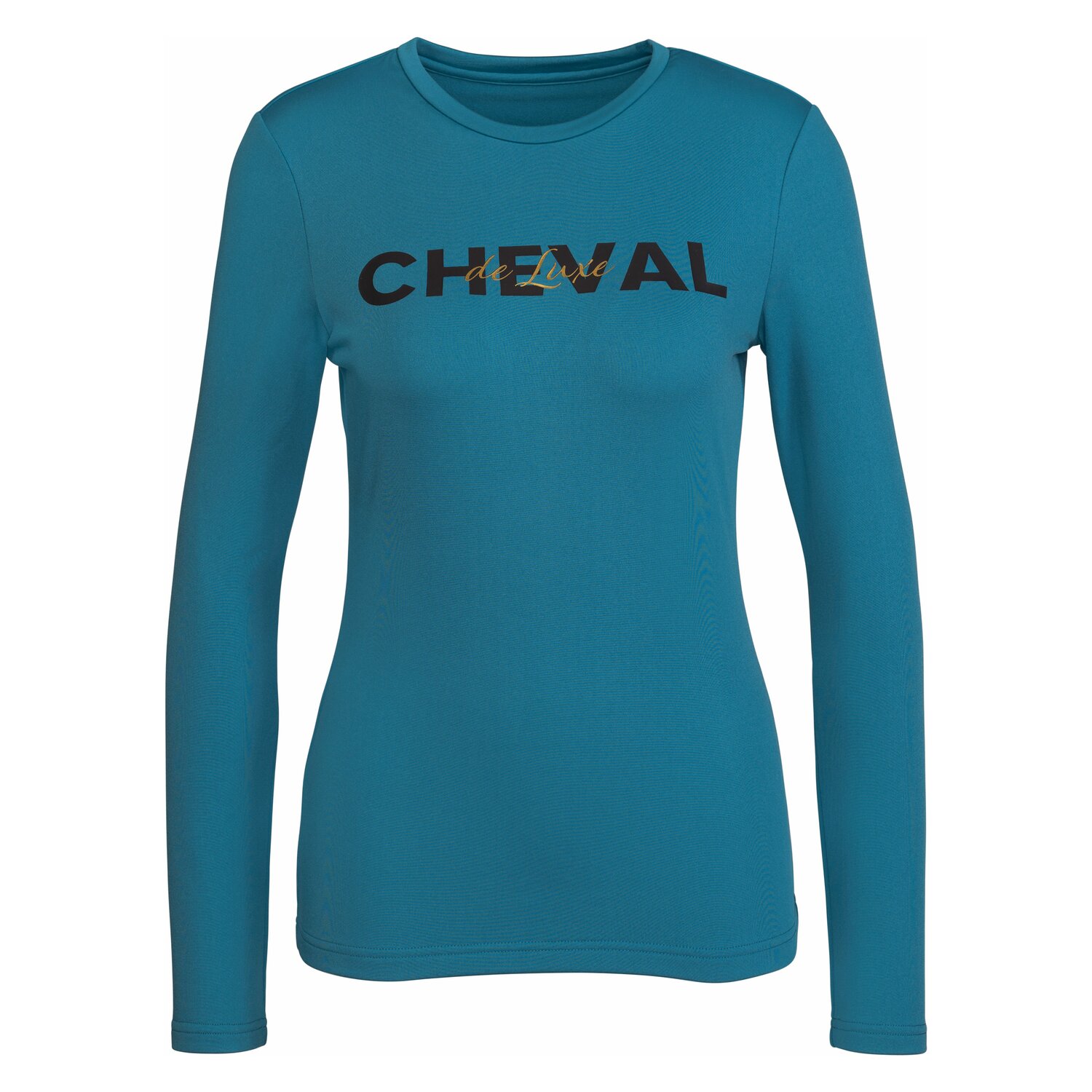 Cheval de Luxe Langarmshirt Le Mans  - petrol