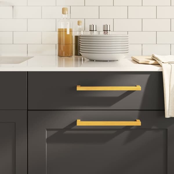 vidaXL Skaphåndtak 20 stk gulv 224 mm rustfritt stål
