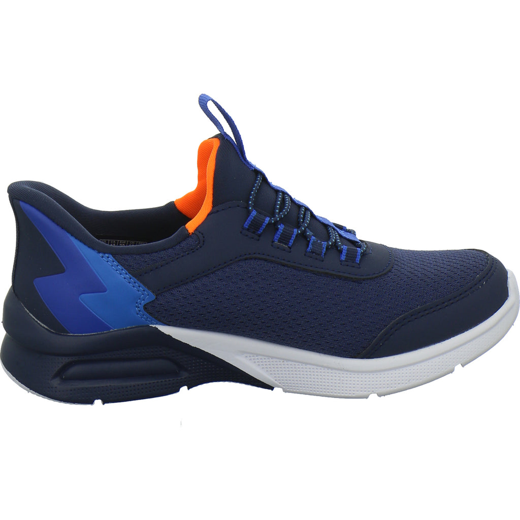 Skechers Halbschuhe Jungen MICROSPEC MAX Blau-kombi