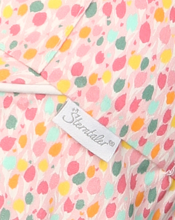 Schirmmütze TULPEN mit Nackenschutz in rosa