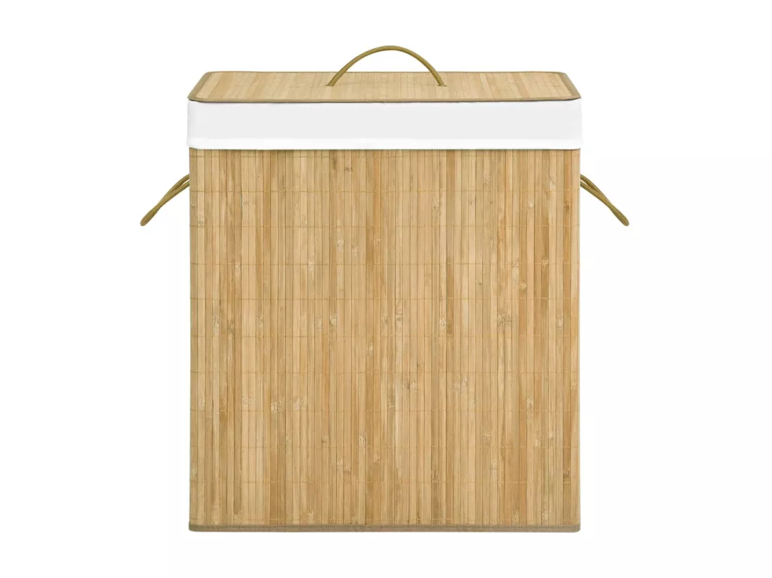 Panier à linge Bambou 100 L