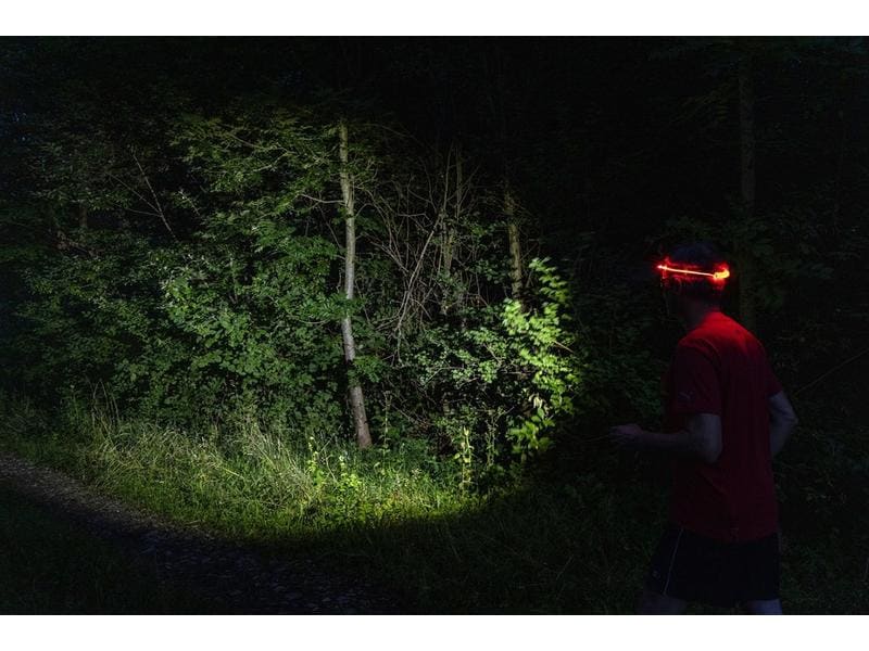 Nordride Stirnlampe LED Active Sport R, 330 Lumen, IP65, Sc Extraleichte Stirnlampe mit fokussierbarem Licht