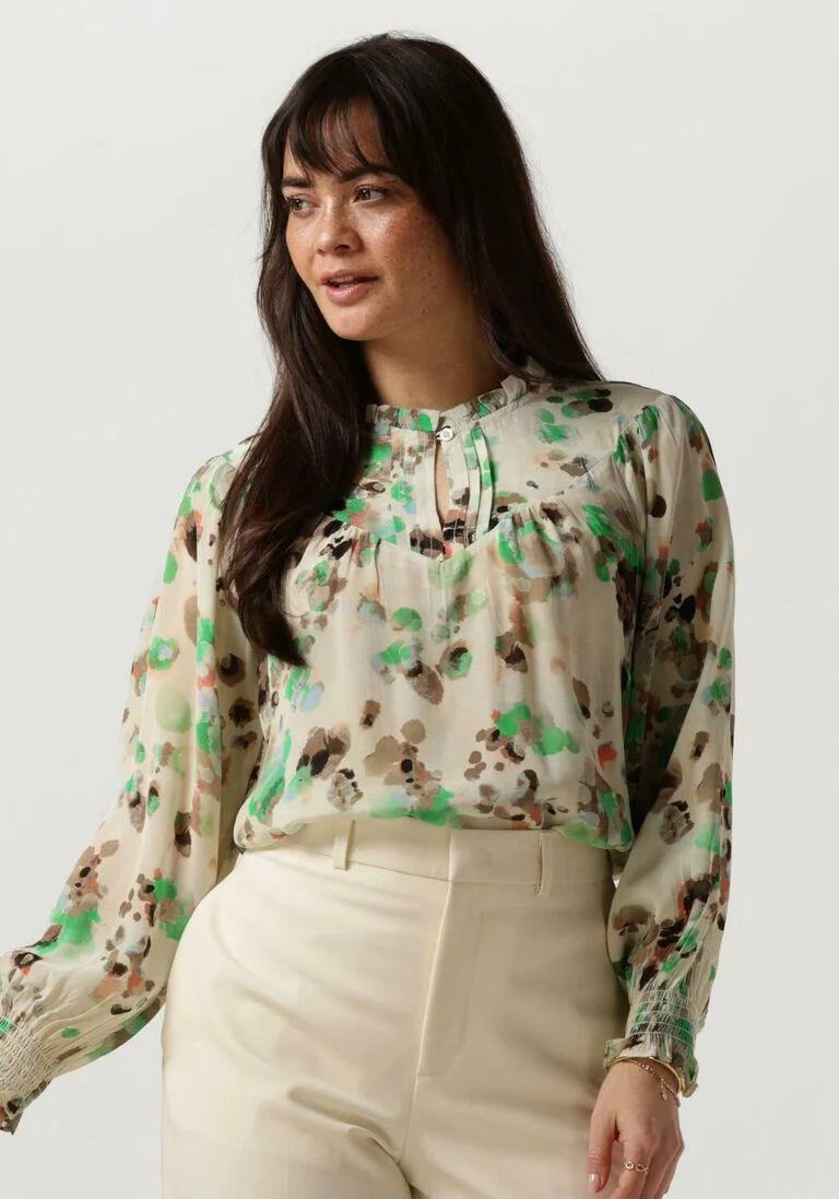 MOLIIN beige moliin blouse pia