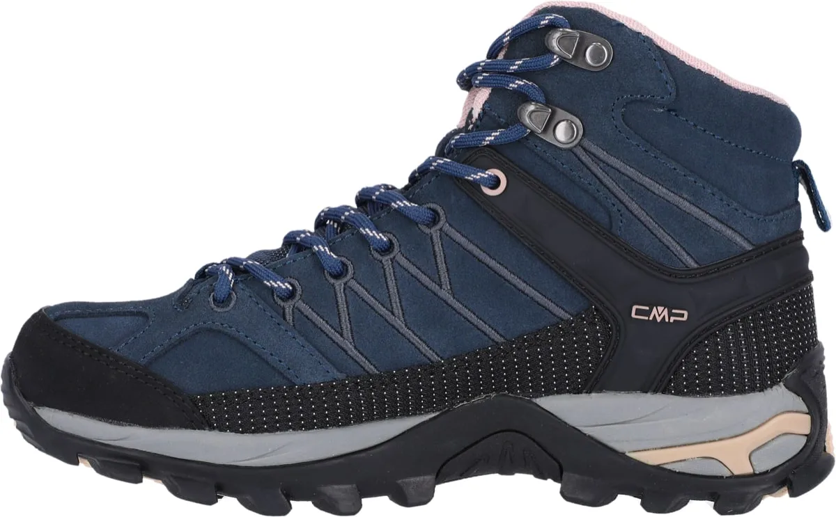 CMP Rigel Mid Women's Waterproof Asphalt-Antracite-Rose