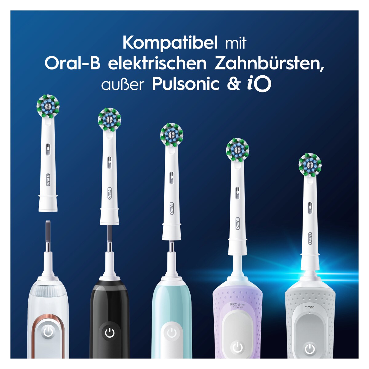 Oral-B EB50RX-10 Pro CrossAction Ersatzbürsten 10er Pack
