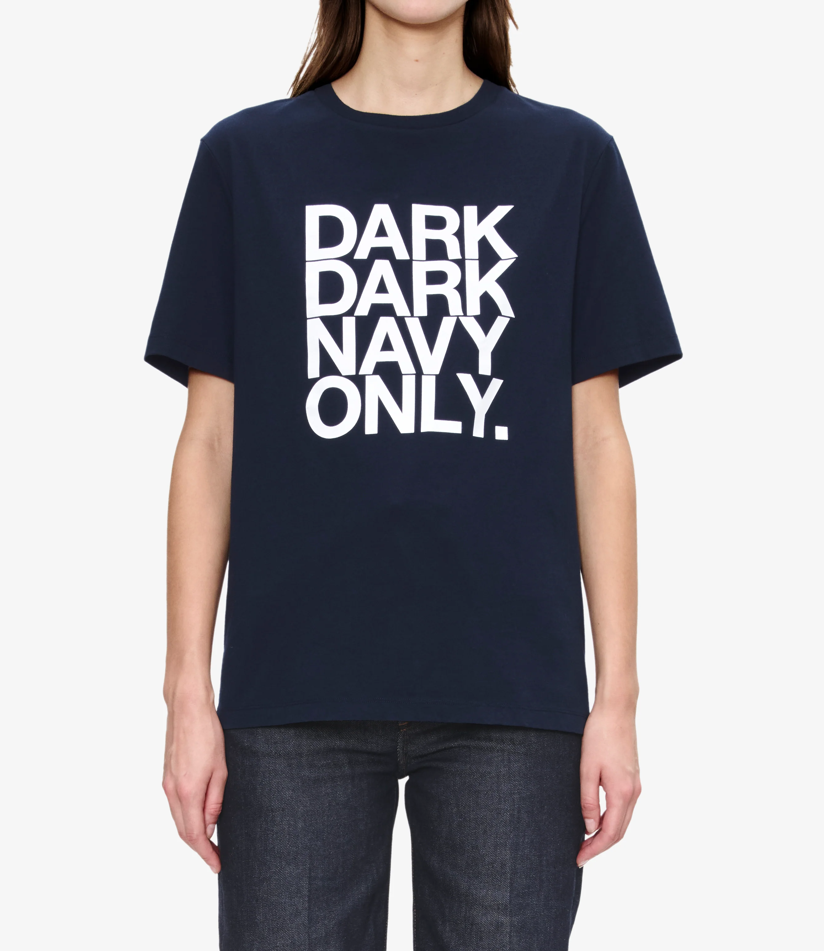 T-shirt dark dark navy only - Dark navy
