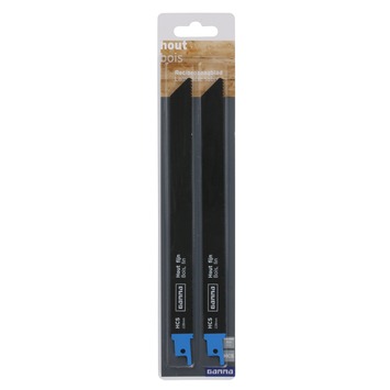 GAMMA reciprozaagblad voor hout 2 stuks - 228 mm