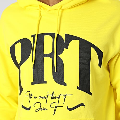 Sweat Capuche Bay Jaune