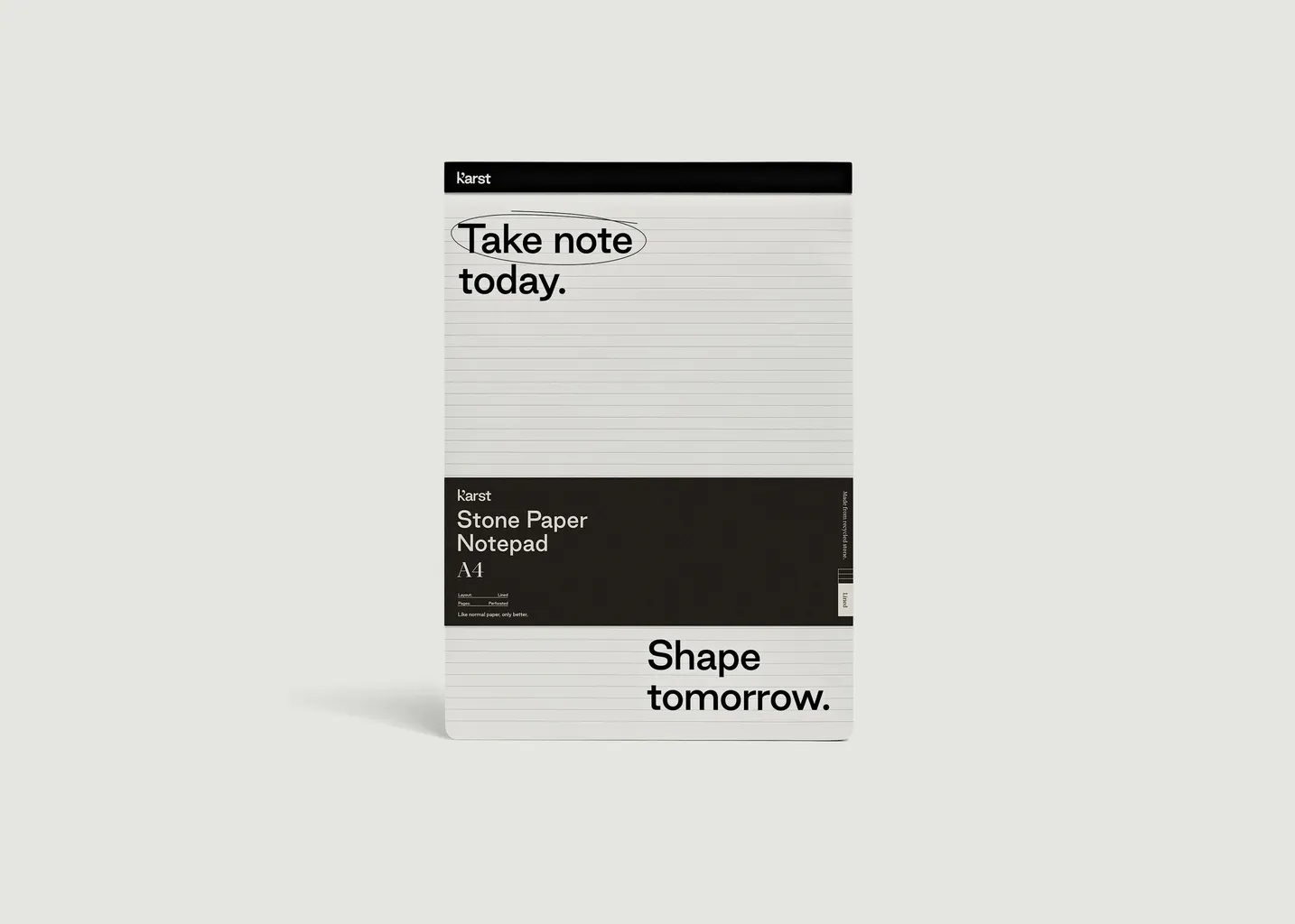 Bloc-notes A4 Karst Stone Paper