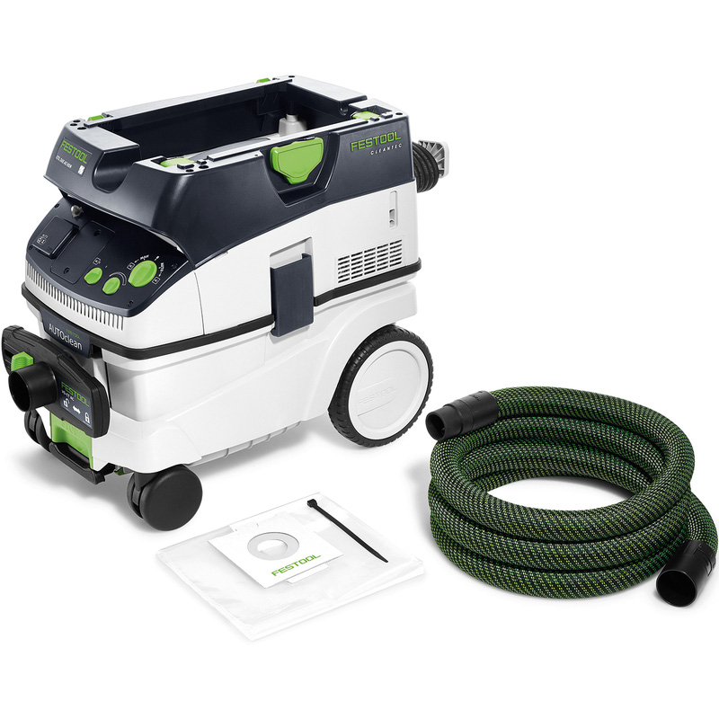 Festool CLEANTEC CTL 26 E AC Renofix 230V mobiele nat-/droogzuiger 1.200W 24L