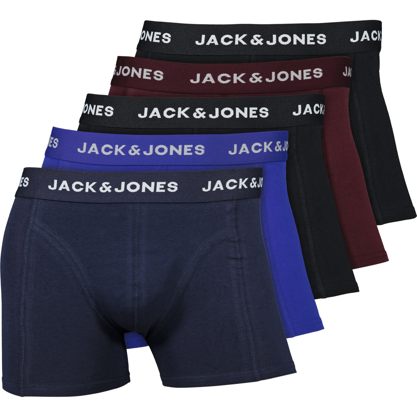 Jack & Jones Herren-Boxershorts, 5 Stück