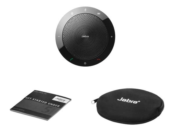 Jabra SPEAK 510 UC - VoIP stasjonær høyttalende telefon - Bluetooth - trådløs - USB