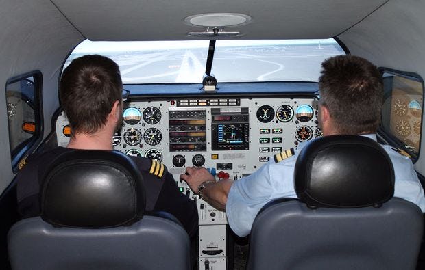 Full Flight Simulator in Leipzig als Geschenkidee