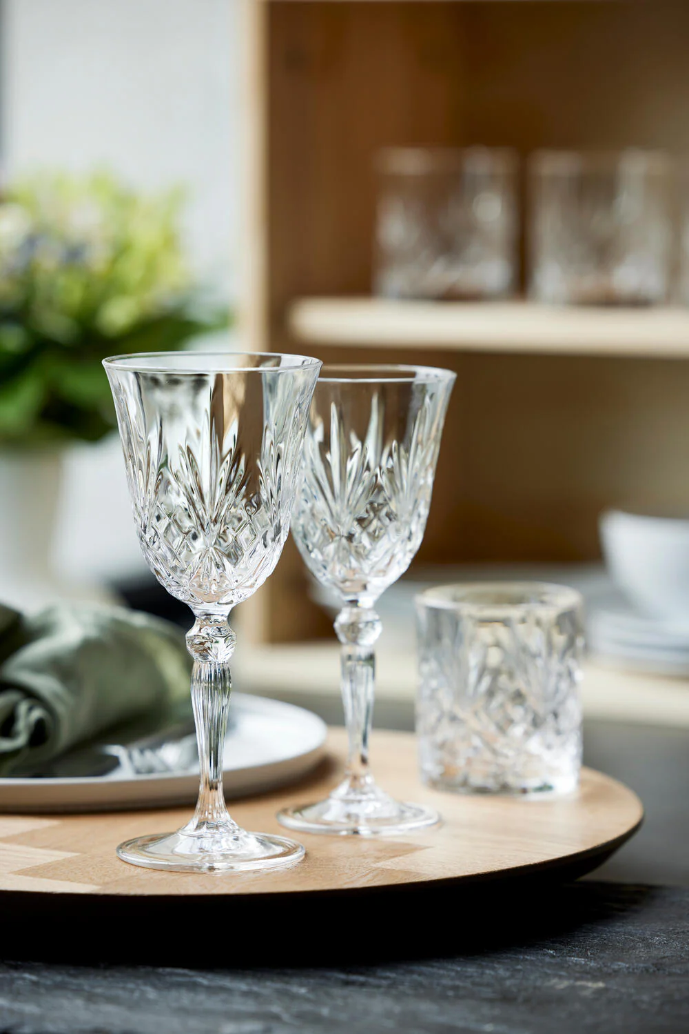 Lyngby Glas  Melodia whiskeyglas, lowball, 6 stk