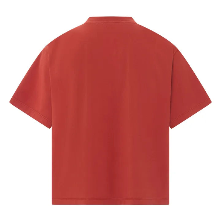 SMALLABLE BASICS T-Shirt Boxy Femme Coton Bio | Terracotta